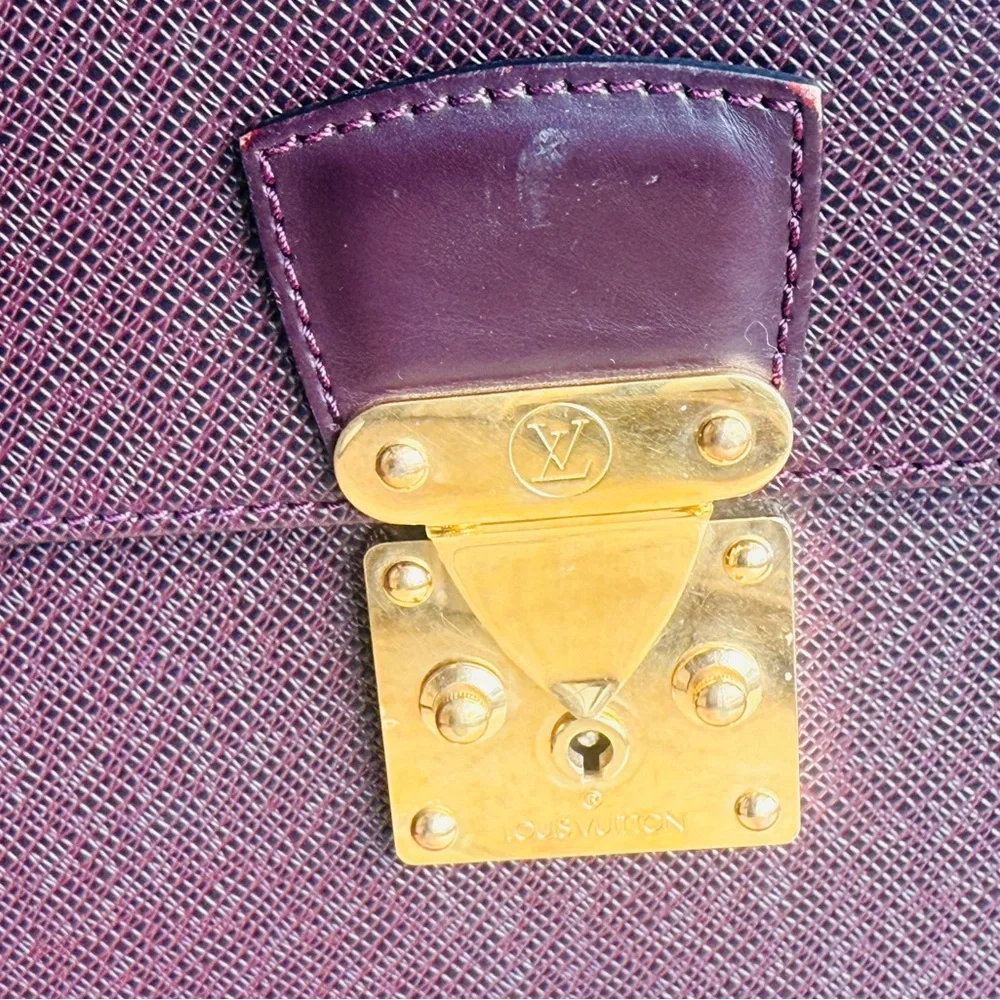 Auth Louis Vuitton unisex business LV unisex briefcase with convertible strap - Picture 10 of 14